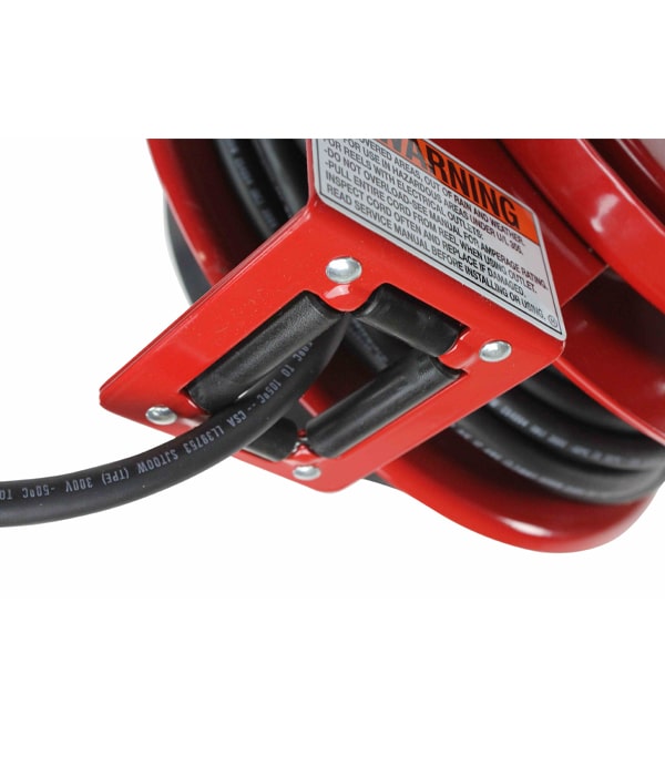 Larson Electronics EPLRT-50-12.3-GCR Explosion Proof Tool Tap Reel -  Industrial 50 Foot Cord Reel w/ Explosion Proof Outlet - 12/3 Cable -  Nexlar E-Commerce