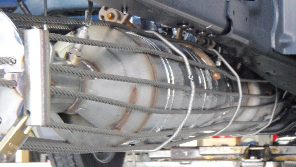 catalytic converter theft prevention fleet trucks