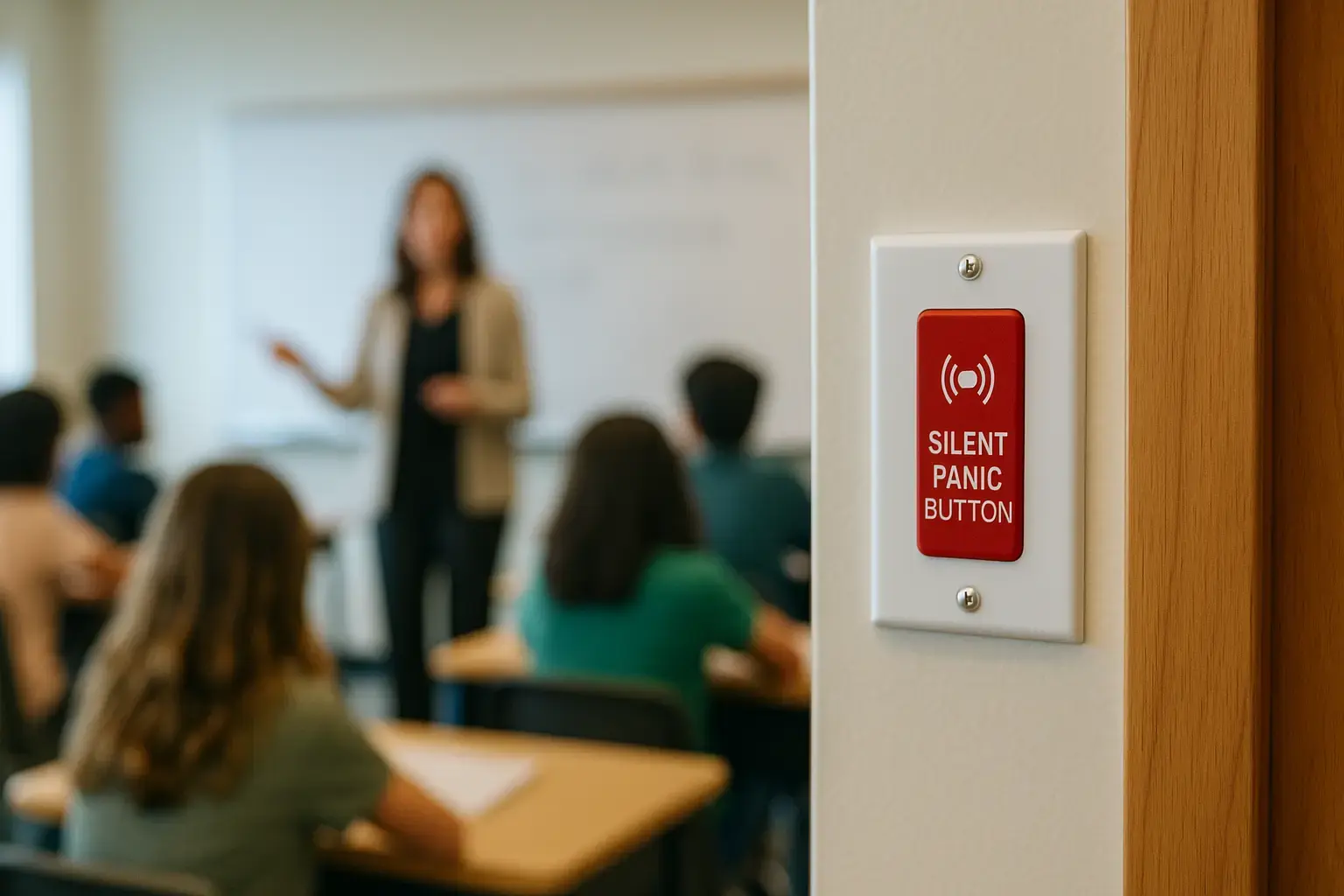silent panic alert system school