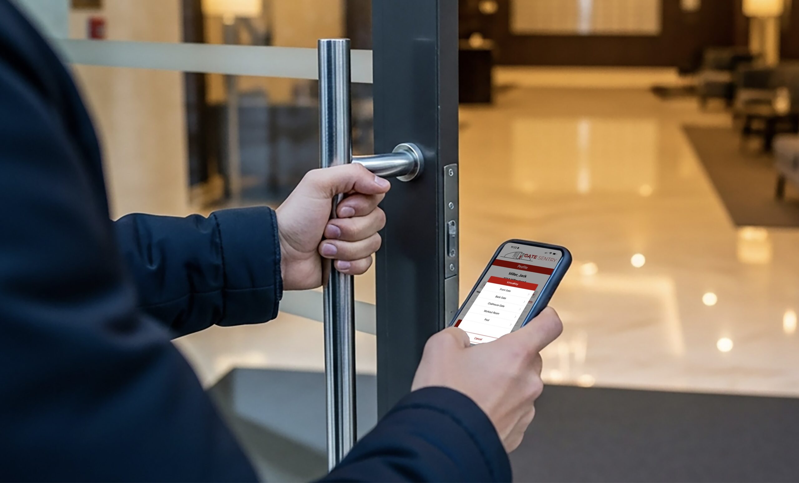virtualkeydoor-scaled-1 Modernizing Tech Headquarters: Smartphone Door Access Systems in Austin