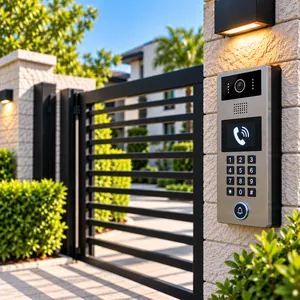 telephone-entry-intercom-community-gate-access-system Community Gate Systems